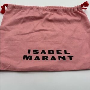 Isabel Marant Pink Drawstring Bag